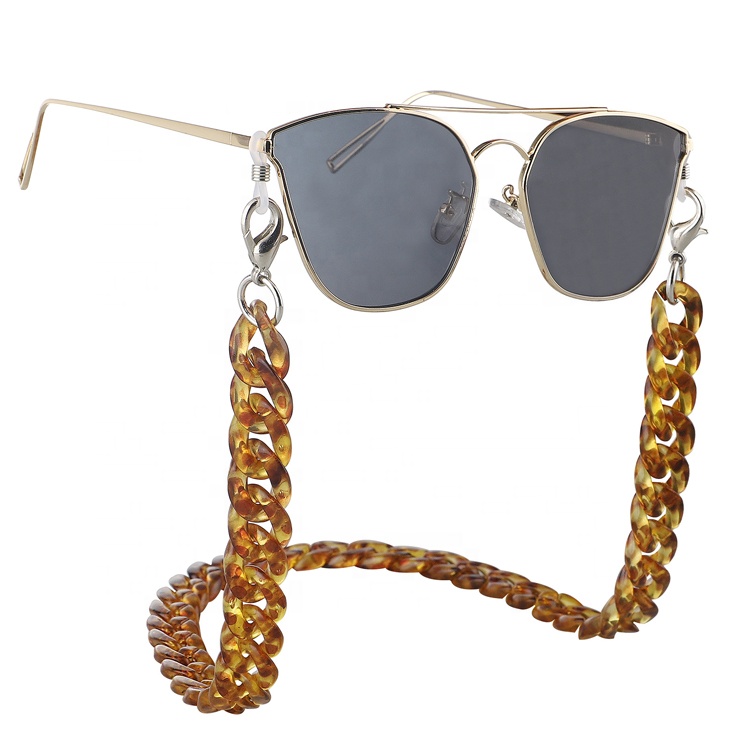 Custom Designer Acrylic Glasses Chains For Eyeglasses