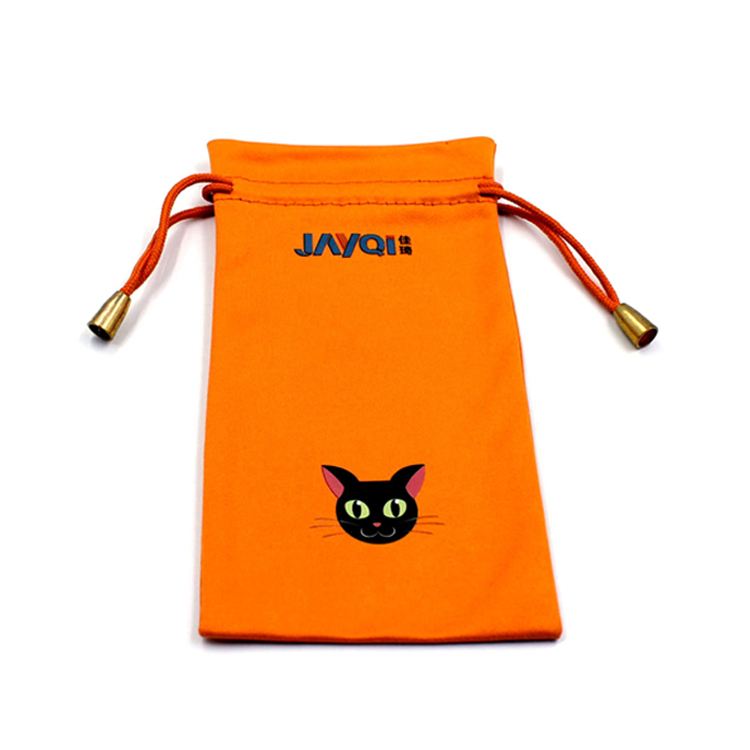 Offset Printing Microfiber Sunglass Bag Logo Pouch Custom 