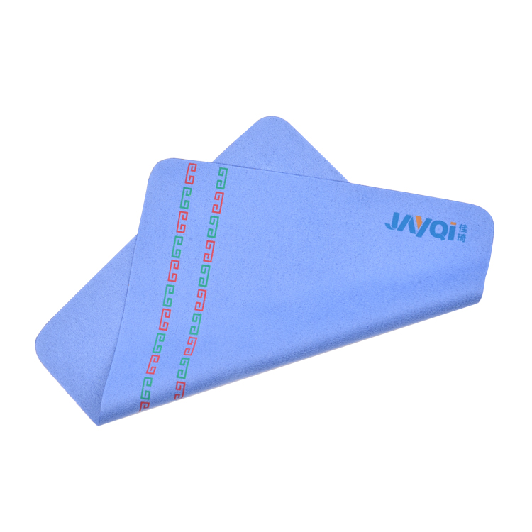 Silicon Dot Branded Large Wholesale Microfiber Glasses_Cloth