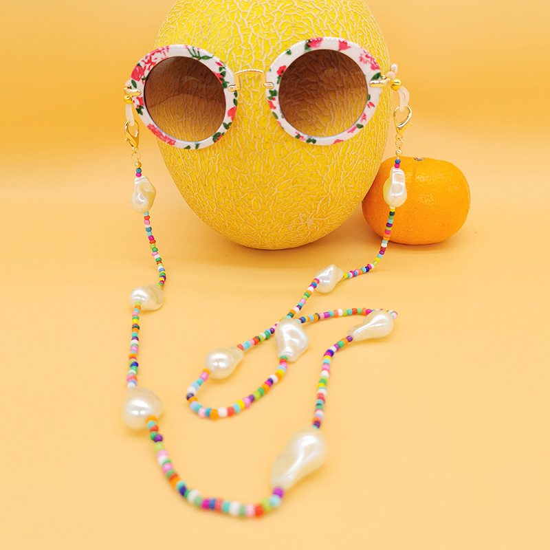Fashion Colorful Beads Eyeglasses Chain Glasses Sunglasses Eyeglasses Chains&Cords