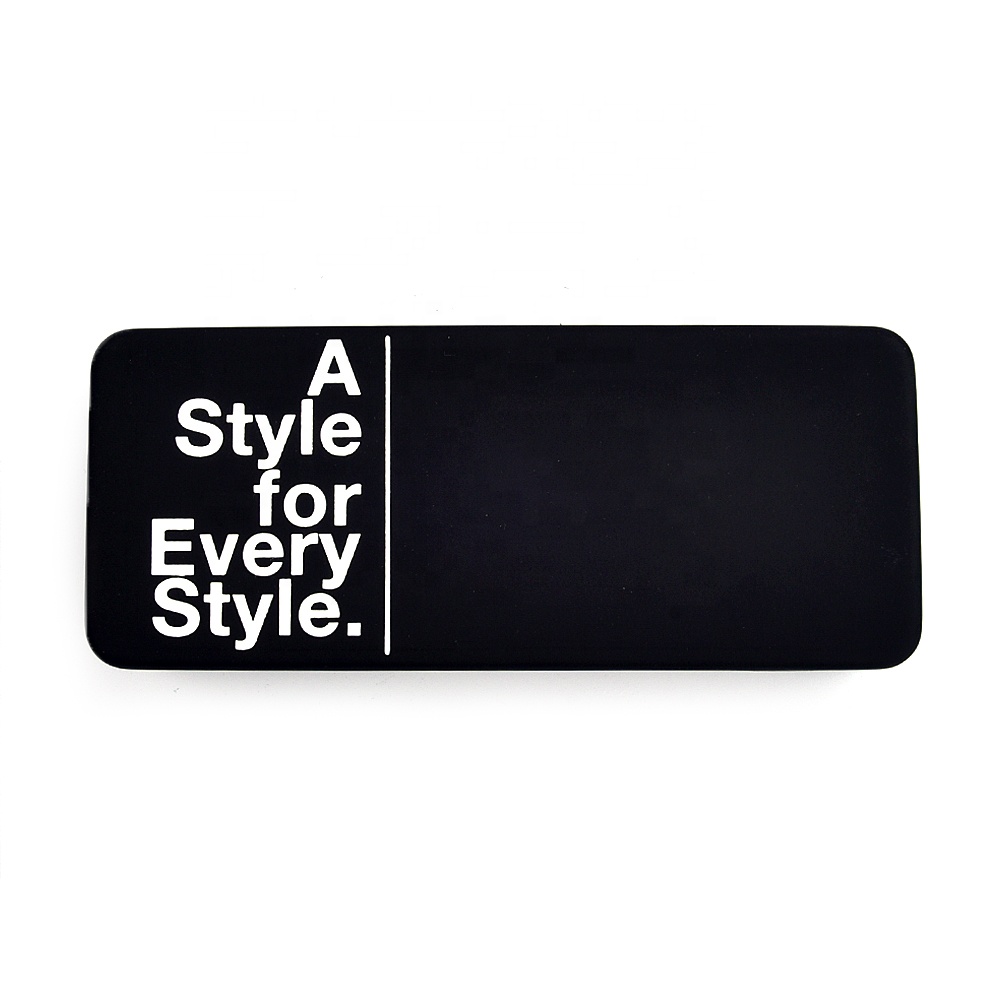 High Quality Printed Multiple Black Foldable Optical Glasses Case