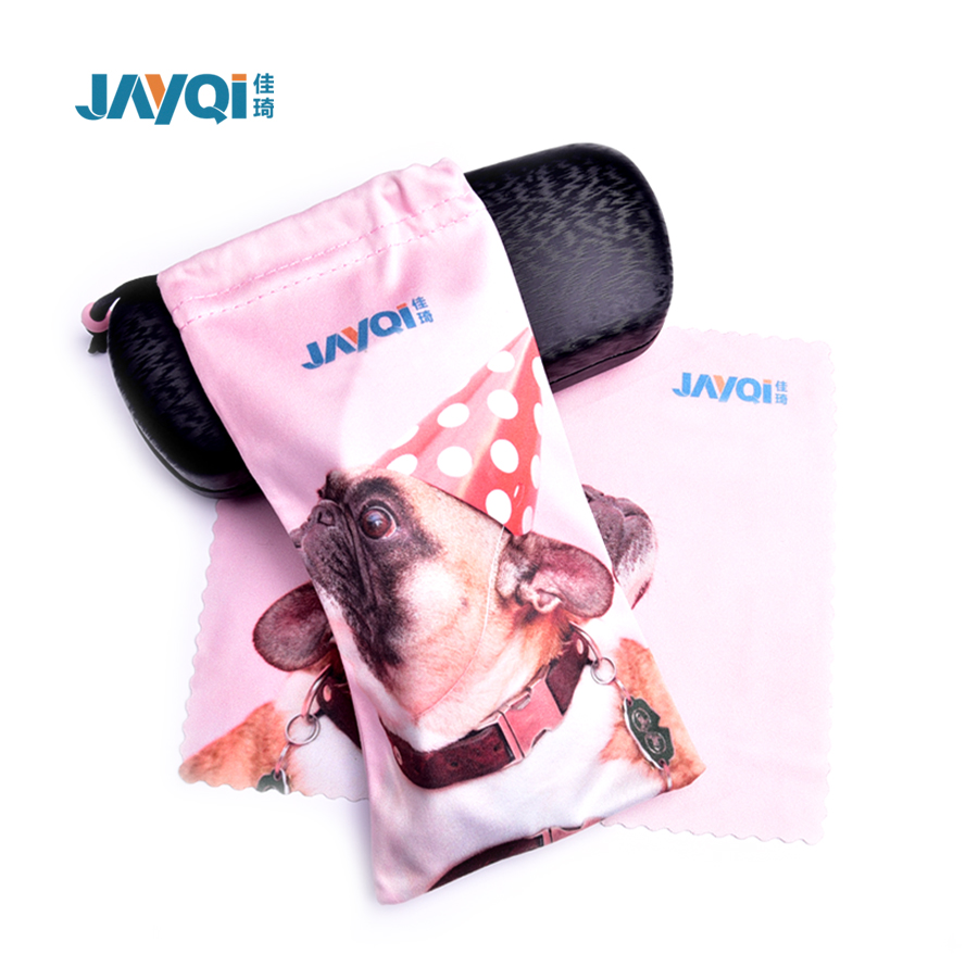 Promotional Printed Good Personalized Soft Eyeglass Cleaning Cloth