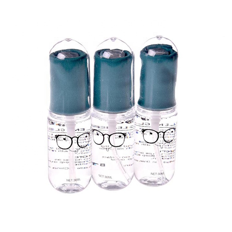 Large Eyeglass Lens Cleaner Spray Professional 30ml Spray Bottle